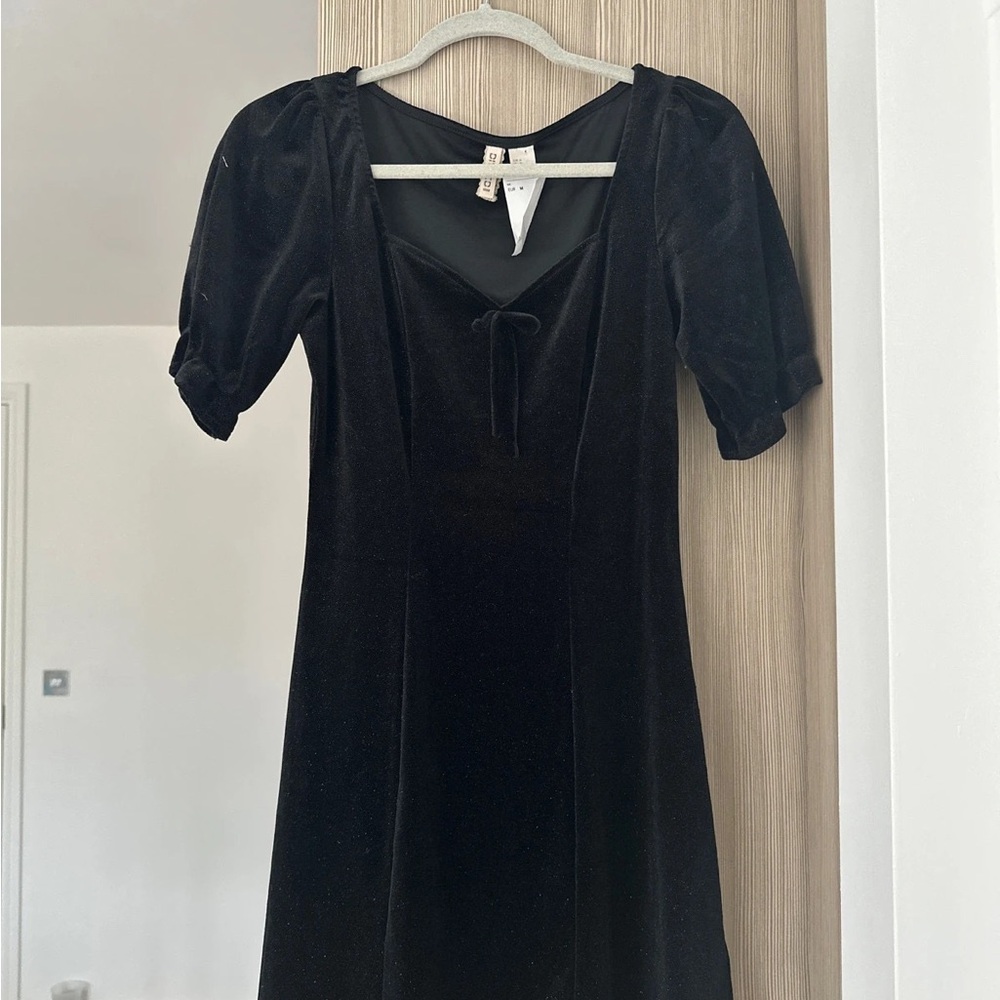 Sparkly velvet dress